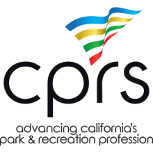CPRS logo with colorful abstract design representing park and recreation.