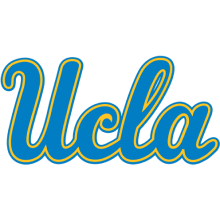UCLA logo with blue and gold colors for branding and recognition.